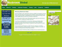 Tablet Screenshot of mushroomglobal.com